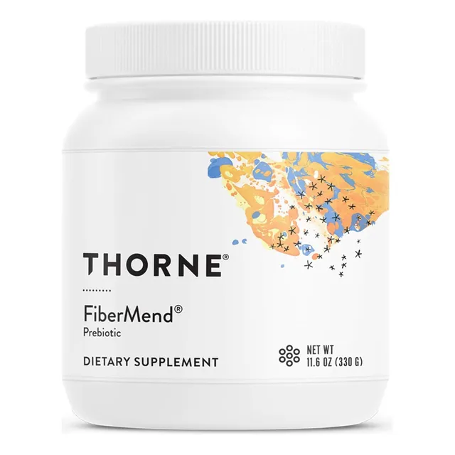 Fibra Prebiótica Fibermend Thorne 330 G Sabor Sin Sabor