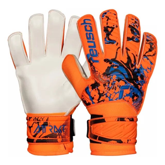 Guantes Arquero Reusch Attrakt Solid Junior Futbol Niños Jr
