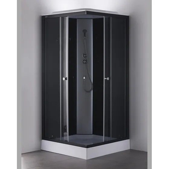 Cabina Ducha Esquinera Recta Completa 90x90x215cm Cuadrada