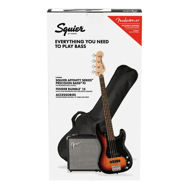 Combo Bajo Electrico Fender- Squier / Precision Bass Pj / Su