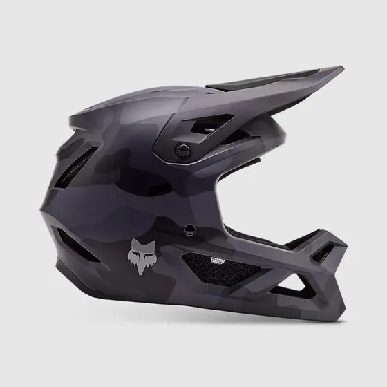 Casco Bicicleta Rampage Negro Camo Fox Talla L