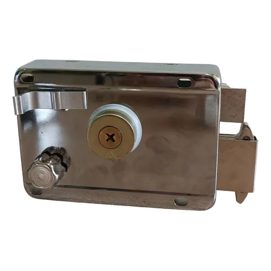 Cerradura Sobreponer Plateada Para Puerta