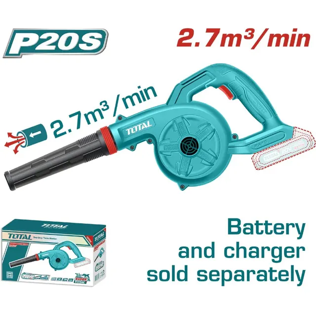 Soplador Electrico Inalambrico Recargable Total