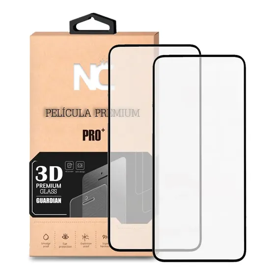Em Dobro Película Impacto Vidro 3d Para Moto G05 G15 G35