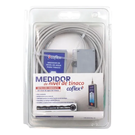 Medidor De Nivel Para Tinaco Capacidad 1,100 A 2,500 Ltrs