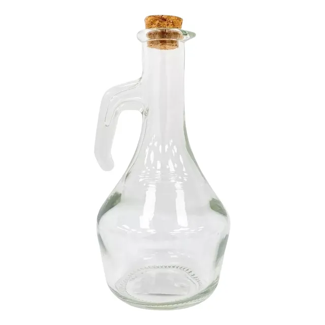 Aceitera Vinagrera  De Vidrio Con Corcho