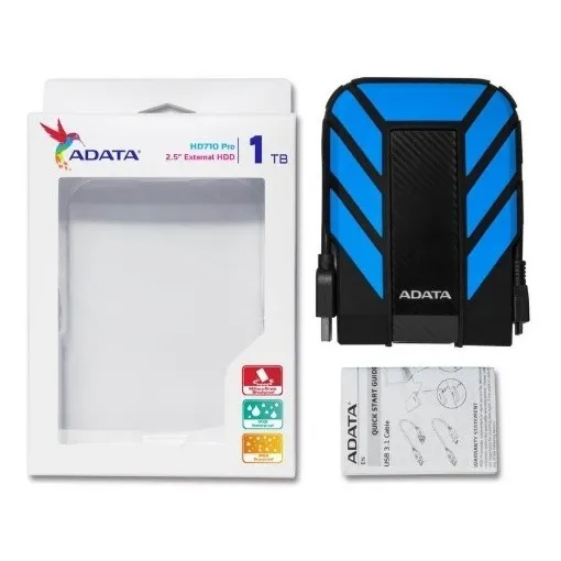 Disco Duro Externo 1 Tb Adata 2.5 Usb 3.1 Ahd710p-1tu31-cbl