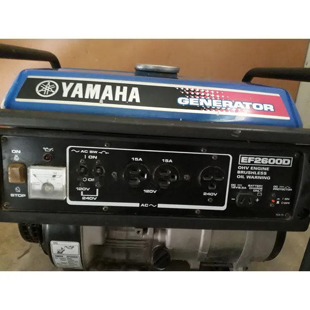 Yamaha Ef2600d Bifásico - Planta Eléctrica Portátil