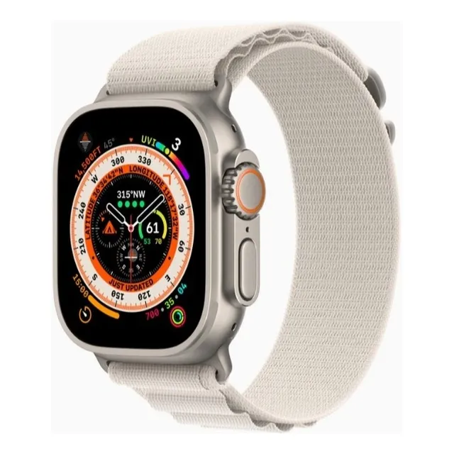 Reloj Apple Watch Ultra Gps Caja De Titanio De 49 Mm Sellado