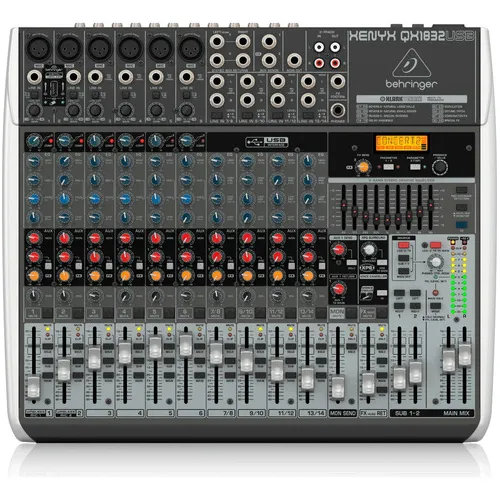 Mezcladora para DJ Behringer Xenyx QX1832USB 220V