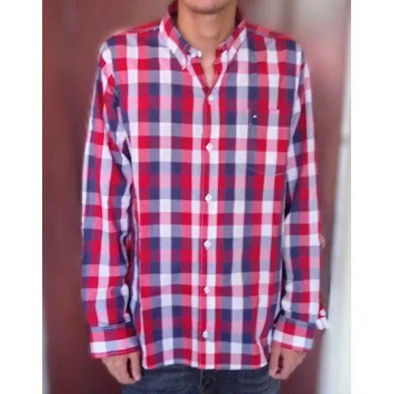 Camisa De Hombre Tommy Hilfiger Original  Talla/l 1postura