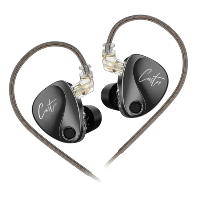 Audífonos Kz Castor Improved Bass Con Microfono , Superbajos