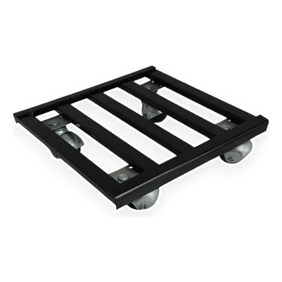 Base Soporte De Metal Para Maceta, Plantas Con Llanta 360° 