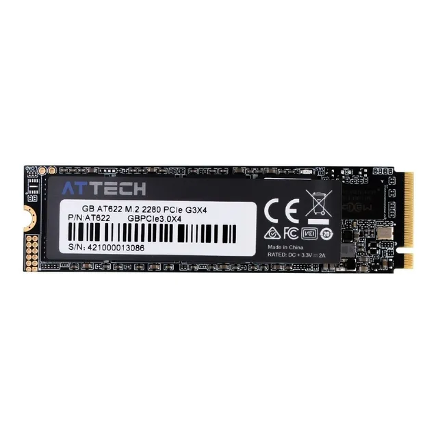 Disco Solido Ssd Attech At622 M2 Nvme Pcie 3.0 X4 128gb