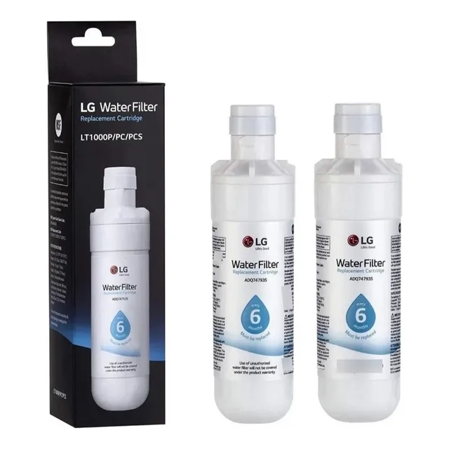2 Filtro Refrigerador LG Mdj64844601 Lt1000p Original