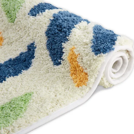 Alfombra Baño Microfibra Patron Extra Suave Absorbente Parte