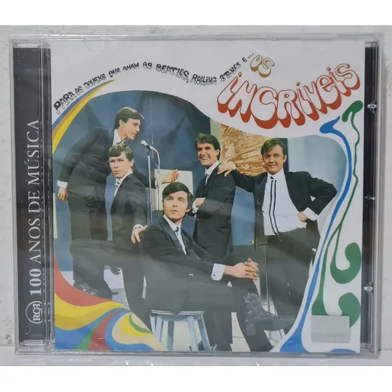 Cd Os Incriveis - Para Os Jovens Que Amam Beatles E Rolling