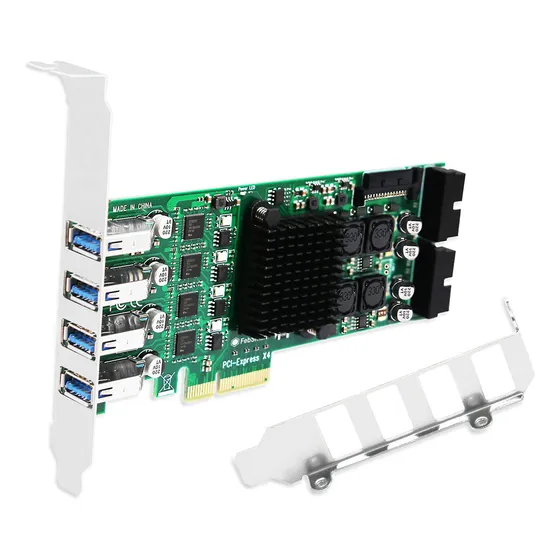 Tarjeta Pcie 8 Puertos Usb 3.0 Superspeed Para Pc