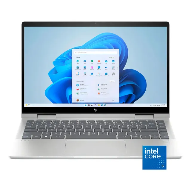 HP ENVY X360 2-in-1 14" Full HD Touch-Screen Laptop - Intel Core 5 120U 8GB Memory 512GB SSD Natural Silver