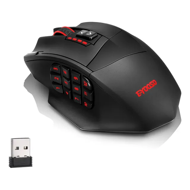 Raton Inalambrico Para Juegos Profesional 10000dpi/ergonomic