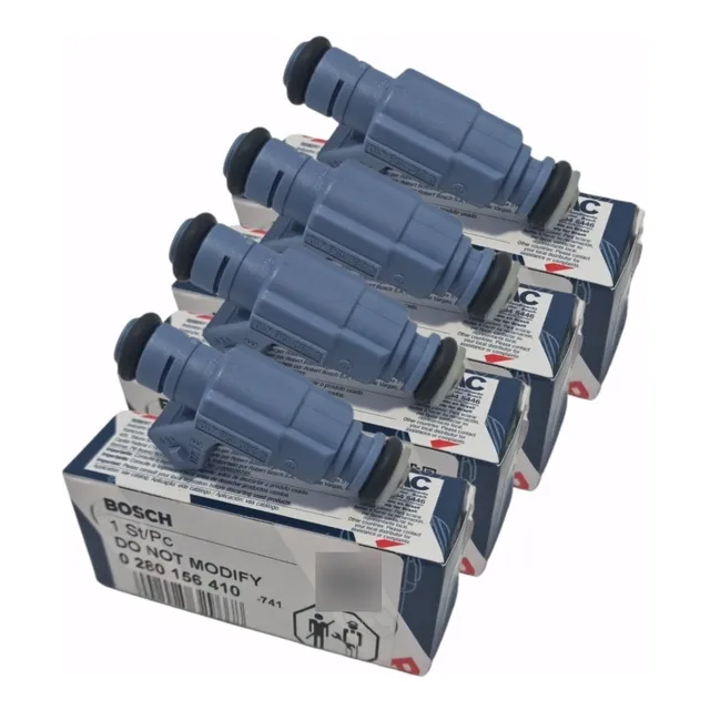 Inyector X4 Ford Fiesta Eco1.6 Rocam Bosch 0280156410 