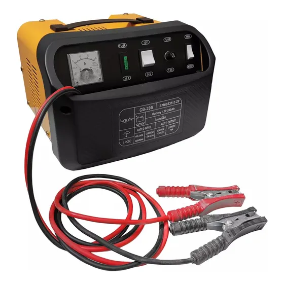 Cargador De Baterias Krafter Cb-20s 12/24v 220v 60-200 Ah
