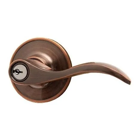 Cerradura Manilla Dormitorio Bronce Acero Inoxidable H&h