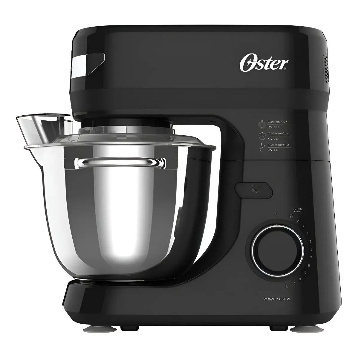Batedeira Planetária Bowl Inox Iii Obat641 Oster Cor Preto Frequência 1