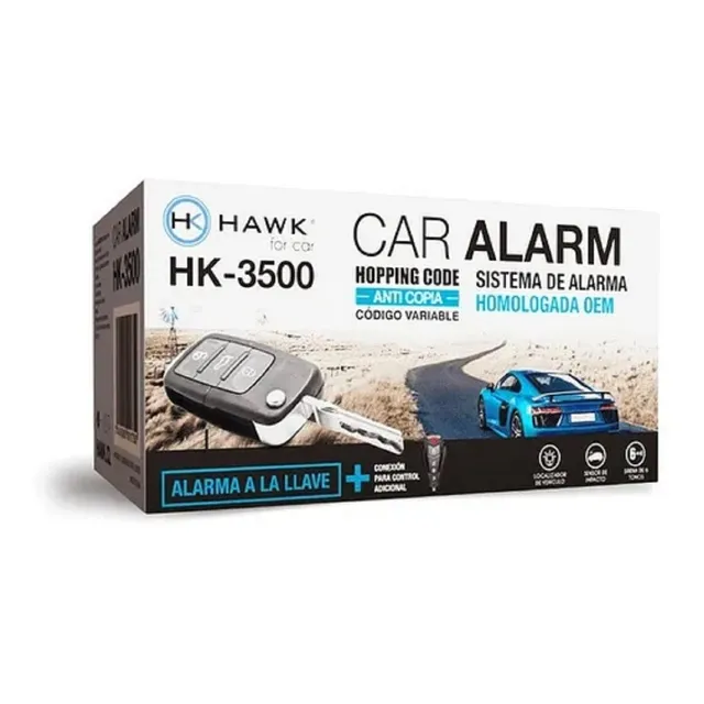 Alarma Para Control Original + Corte Corriente Tecnocar