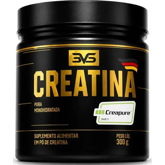 Creatina Creapure 300g - 100% Pura com Matéria-prima Alemã - 3VS NUTRITION