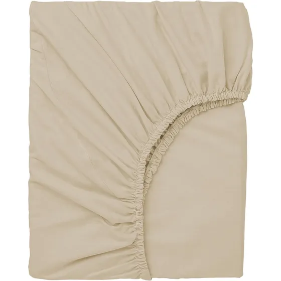 Sabana Ajustable I Colchon 1.00 X 2.00 I 100% ALG. I Beige I