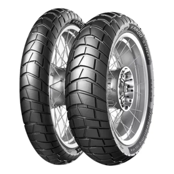 Pneu 120/70r19 + 170/60r17 Moto Karoo Street Metzeler