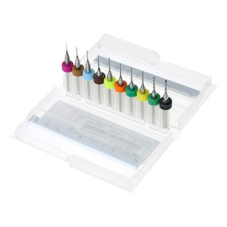 Broca Carboneto Tungstênio Combo Com 10 Unidades - Charbs Broca Carboneto Tungstênio Combo Com 10 Unidades - Charbs
