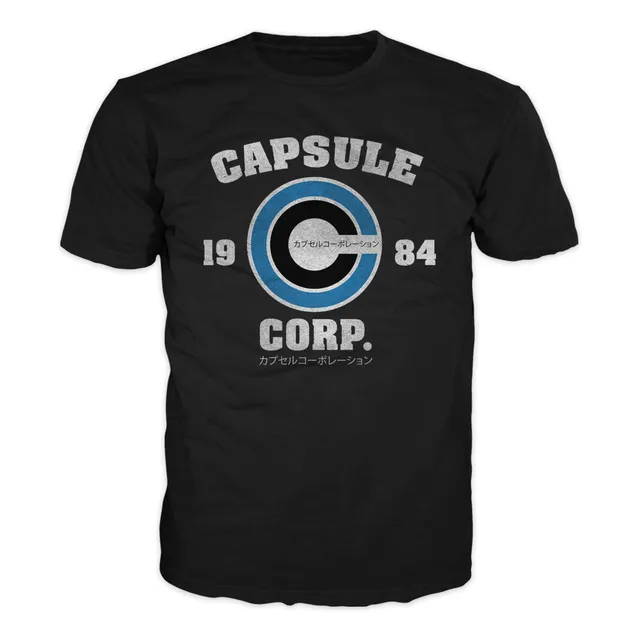 Camiseta De Anime Goku Capsule Dragón Ball Retro Clásico Pr