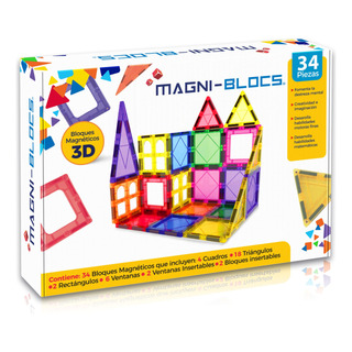 Set De 34 Imanes Didácticos 3d Bloques Magnéticos Educativ Set De 34 Imanes Didácticos 3d Bloques Magnéticos Educativ