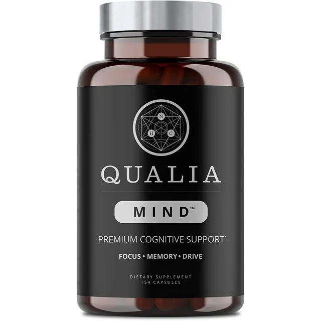 Qualia Mind Premium Nootropico Para La Memoria El Cerebro Sabor Natural