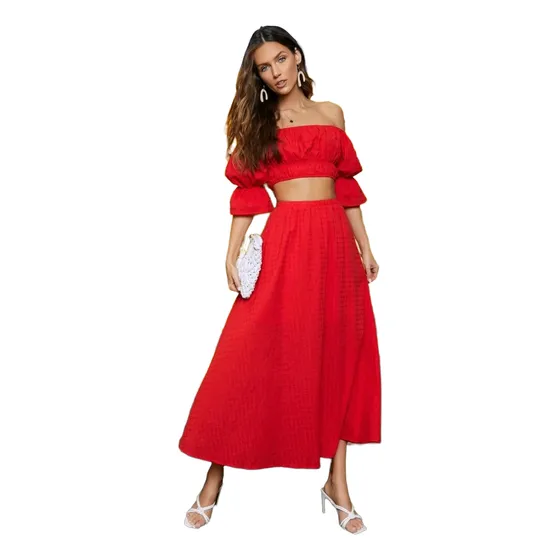 Conjunto Feminino Vermelho