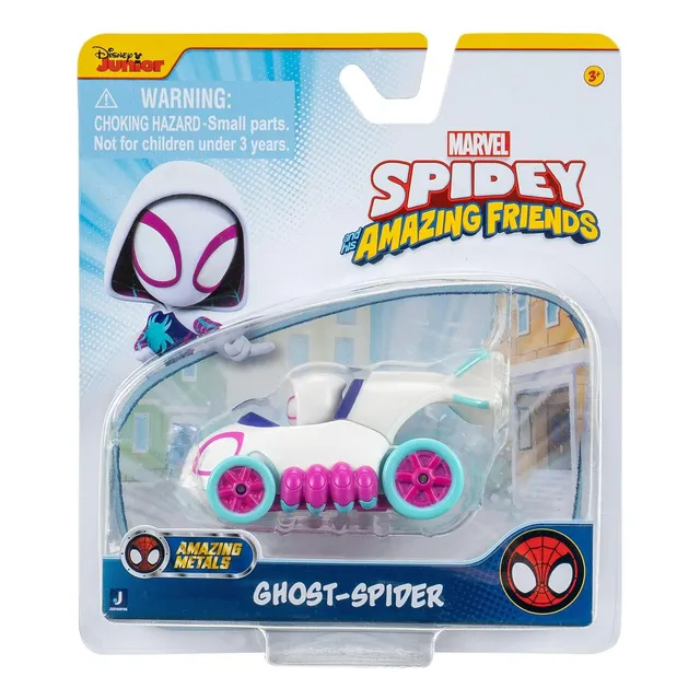 Vehículo Auto Metálico Spidey And His Amazing Friends 1:64