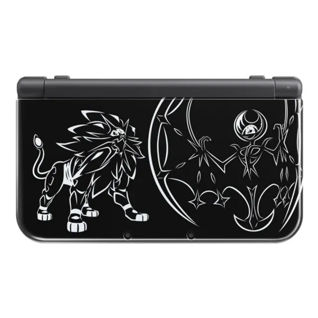 Nintendo New 3DS XL Solgaleo and Lunala Limited Edition color negro