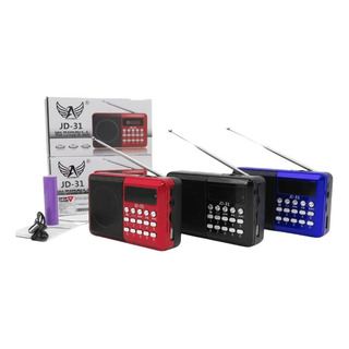Radio Fm Portátil Entrada Pendrive Bluetooth Recarregável Radio Fm Portátil Entrada Pendrive Bluetooth Recarregável