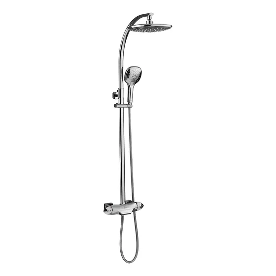 Set De Ducha Foglia Chrome Bari