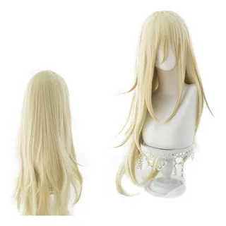.1 Cosplay De Pelucas Largas Y Rectas Rubias .1 Cosplay De Pelucas Largas Y Rectas Rubias