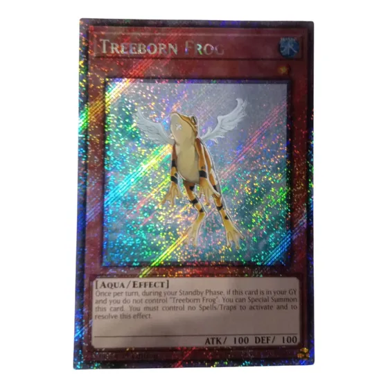 Treeborn Frog - Platinum Rare - Yu-gi-oh!