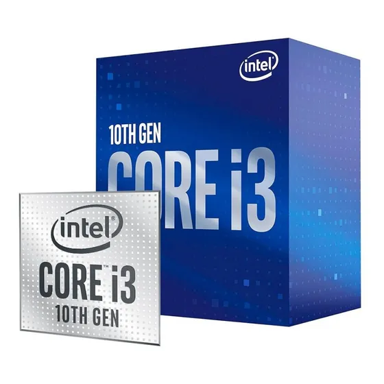 Processador Intel Core i3-10105F 4 núcleos 3.7GHz de Frequência com Cooler