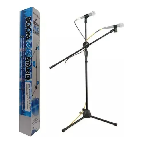 Parante De  Microfono Stand Atril Pedestal Micro