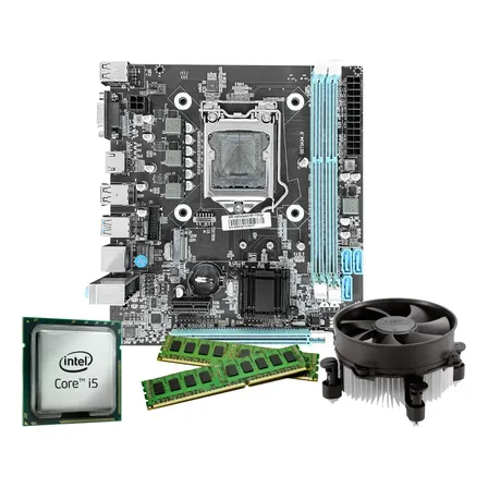 Kit Upgrade Intel Core i5 4570 DDR3 16GB Placa Mãe H81 Socket 1150