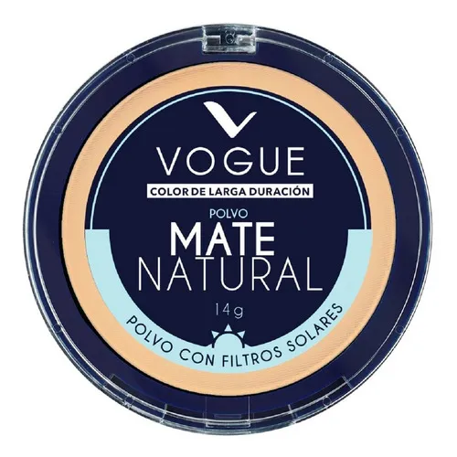Polvo Vogue Mate Natural Color Durazno