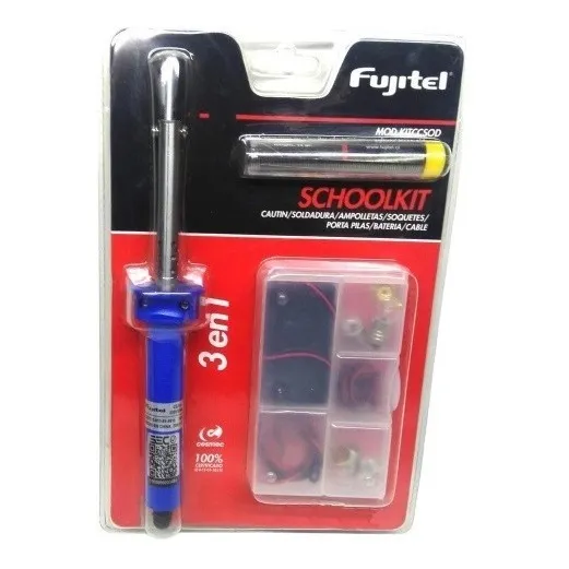Kit Escolar Cautin Certificado Soldar 3en1 Fujitel Schoolkit