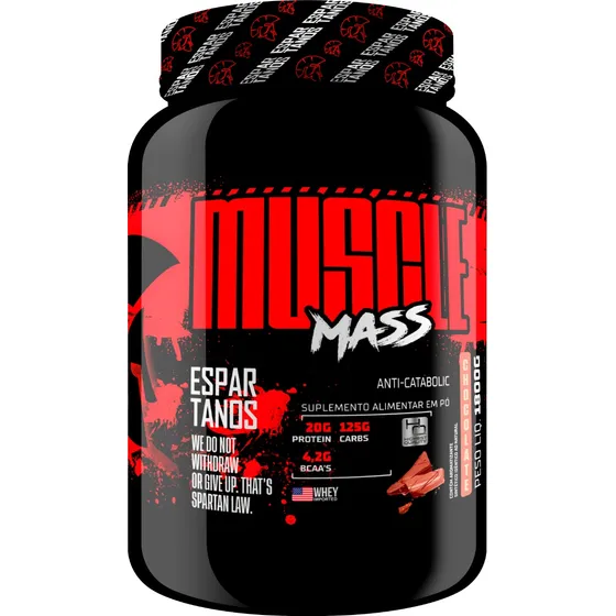 Muscle Mass Hipercalórico - Espartanos Nutrition Sabor Chocolate