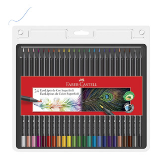 Lápis De Cor 24 Cores Supersoft Faber Castell Lápis De Cor 24 Cores Supersoft Faber Castell